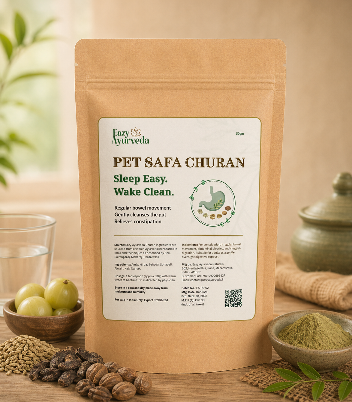 Pet Safa Churan - Natural Digestive Cleanser (50g)